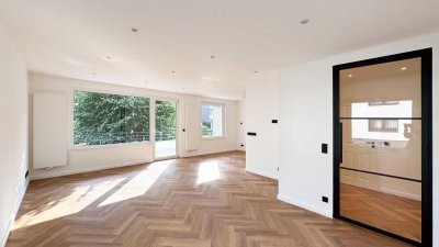 Neubau im Altbau - exklusiv sanierte Wohnung im Herzen Unterbachs