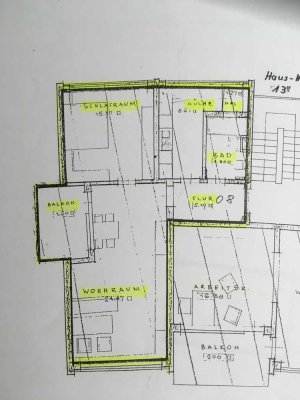 Sonnendurchflutete 2-Zimmer-Wohnung in Konstanz