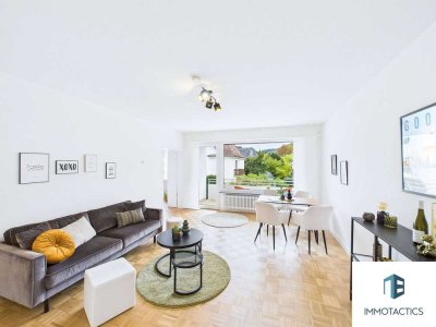 Kurgebiet: 4-Zi. Design-Wohnung mit Südbalkon an der Priegerpromenade - Erstbezug nach Kernsanierung
