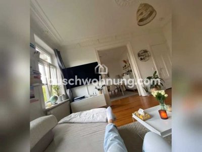Tauschwohnung: 3 Zimmer Altbauwohnung in Eppendorf gegen 3.5+ Zimmer