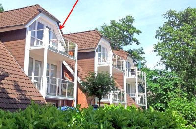 Gut vermietete Ferienwohnung - nur 350 m bis zum Strand