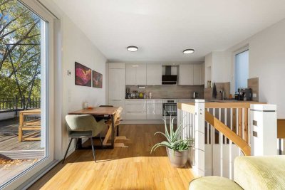 Stilvolle Maisonettewohnung mit Dachterrasse – Modern, hell & energieeffizient