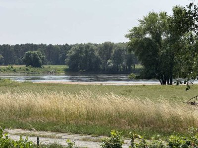 Historisches Fachwerkhaus in erster Reihe direkt am Deich