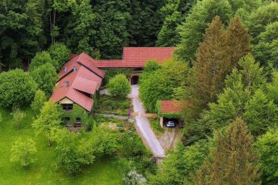 Traumanwesen für Naturliebhaber - 12.000 m² Alleinlage, nahe Skigebiet &amp; Golfplatz, Pferdehaltung