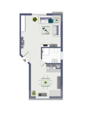 DISKRETE VERMARKTUNG!

Gemütliche 1-Zimmer-Wohnung in Köln - Longerich