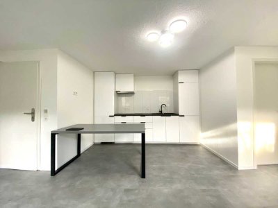 Möblierte 1-Zimmer-Wohnung mit Einbauküche in Donnbronn