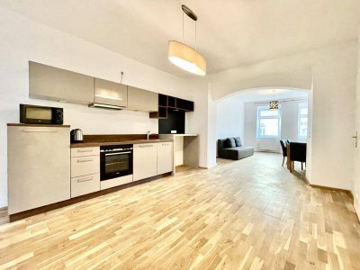 MODERNE 2 ZIMMER MIT GROSSER TERRASSE NAHE ELTERLEINPLATZ (U5, 43er)