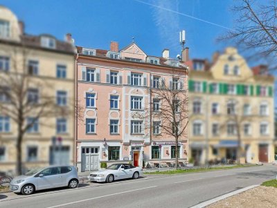 Kapitalanlage! Charmante 2,5-Zimmer-Altbauwohnung mit Westbalkon in München-Sendling-Westpark