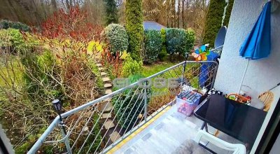 Bad Camberg-Kurviertel, schöne 3-Zi. ETW mit Balkon, Gartenblick, ruhig & frei ab 1. September