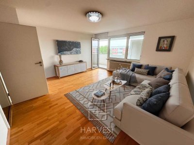 Wohnen in Fürstenried-West / 3-Zimmer-Wohnung mit Weitblick im 8. Obergeschoss
