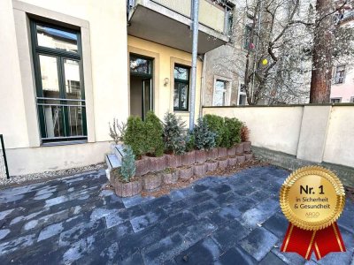 Moderne Terrassenwohnung mit Fußbodenheizung und neuer Einbauküche