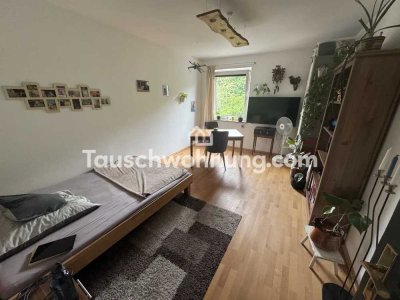 Tauschwohnung: Tausche 1 Zi. Whg. Zentral direkt an Isar gegen mind. 2,5 Zi