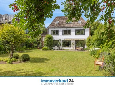 Architektenhaus mit liebevoll angelegtem Garten