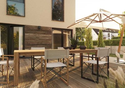 Schick und gradlinig – die perfekte Form zum stadtnahen Wohnen