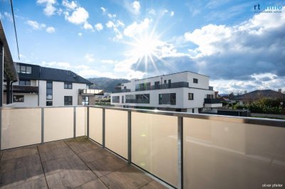 ERSTBEZUG! Perfekte Wohlfühlwohnung mit Bisambergblick mit Garagenplatz