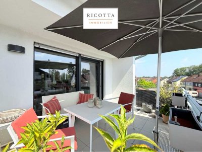 Hochwertig & modern: Neuwertige 3-Zimmer-Wohnung mit Südbalkon und Einzelgarage