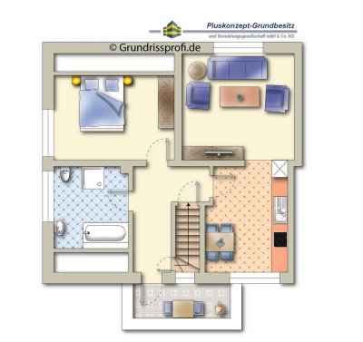 Helle 2-Zimmer-Wohnung mit Balkon, Einbauküche und Stellplatz in ruhiger Lage