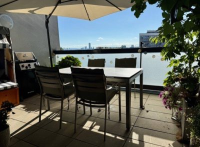 Großzügige, neuwertige 4 Zimmer Maisonettewohnung mit 47m² Terrassenfläche in Stadlau, beim Mühlwasser