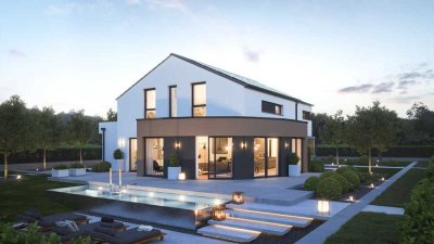 Grundstück vorhanden mit eventuellem Haus -Bauen Sie mit Bien-Zenker