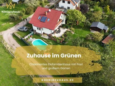 Einfamilienhaus mit Wohlfühlambiente und Gartenparadies