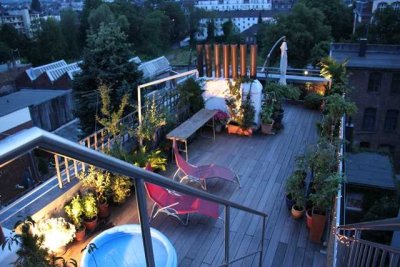 Traumhafte DG Wohnung mit sonniger, grosser Dachterrasse (70qm) im Frankenberger Viertel