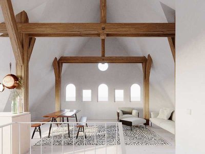 Richtig investieren: 2-Zimmer-Loftwohnung mit guter Rendite und Steuervorteilen (Denkmal-AfA)