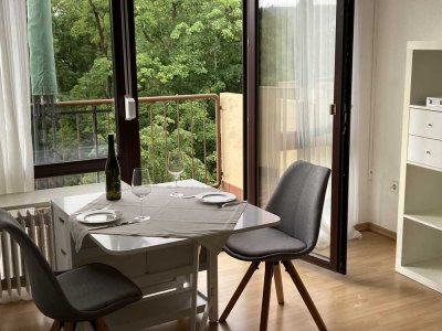 Möblierte 1-Zimmer-Wohnung mit Balkon in Würzburg Innenstadt