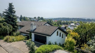 Großes Einfamilienhaus mit Einliegerwohnung - Der Ausblick ist gigantisch