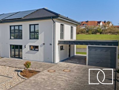 Bezugsfertiger Neubau! Hochwertiges KfW 40+ Haus in ruhiger Lage mit Südterrasse, Garten und Garage