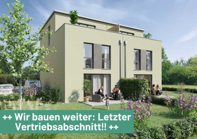 Förderung mit Hessengeld: Moderne DHH inkl. Stellplätze und eigenem Garten