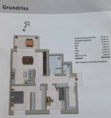 Wohnung im Erstbezug zu vermieten