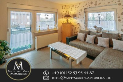 2 Zimmer Küche-Bad-Balkon- Ferienwohnung Hochparterre mit Wasserblick in Dornumersiel