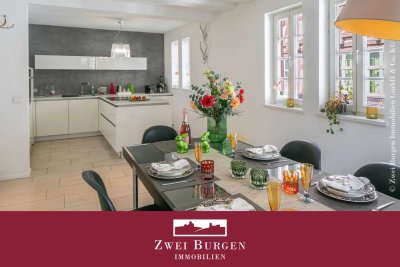Historisches Altstadthaus im Gerberbachviertel Weinheim. 2 Tiefgaragenstellplätze optional!