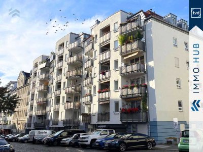 ++ Fast 5 % Rendite! 2-Zimmer-Wohnung mit Einbauküche und TG-Stellplatz in Connewitz ++