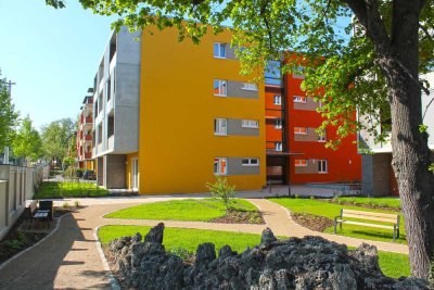 Barrierefrei Wohnen! 1-Raum-Wohnung im Neubau „Wohnpark Berliner Straße”!