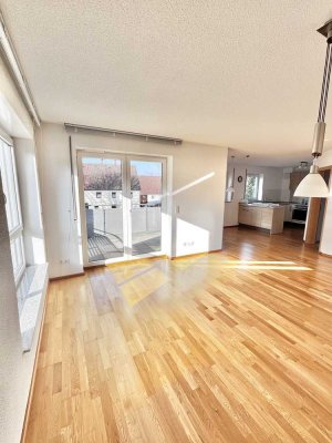 Helle 3-Zimmer Wohnung mit Balkon und großem Hobbykeller in Laupheim