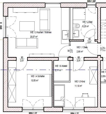 3-Zimmer-Neubauwohnung (A+) mit überdachter Terrasse, Gartenhaus & Stellplatz in Fürstenwalde