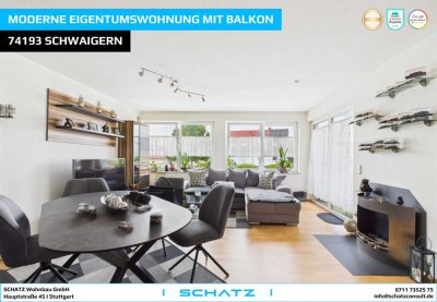 Moderne Eigentumswohnung mit ansprechender Architektur und Aufzug