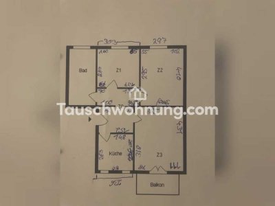 Tauschwohnung: Gemütliche Wohnung hinterm Filmpark Babelsberg mit Balkon