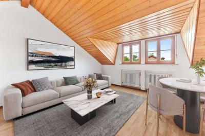 Helle 2-Zimmer Dachgeschosswohnung in Altensteig
