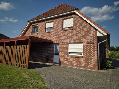 exklusive DHH m. Carport in gewachsener Siedlung im Saterland / OT Sedelsberg