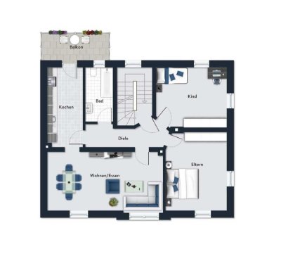 ***TOP***ZENTRAL*** 3-Zimmer Wohnung mit Balkon im 1. OG in Neustadt a. d. Waldnaab