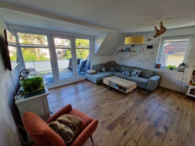 Individuelle 3,5-Raum Maisonette-Wohnung mit Balkon und EBK nahe Margarethenhöhe/ Uniklinikum