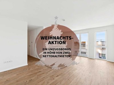 Pünktlich zu Weihnachten: 2 Nettokaltmieten geschenkt! Moderne 2-Zimmerwohnung