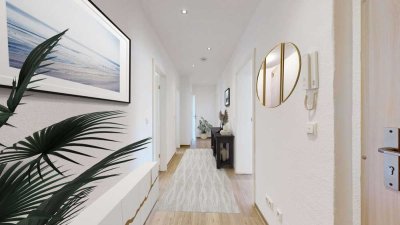 Küsst mich wach! Wunderschöne und neu sanierte 3-Raum-Wohnung mit Fußbodenheizung ab Februar 2026
