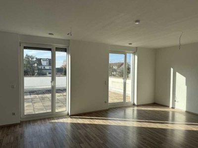 Penthouse mit 3 Zimmern und riesiger Dachterrasse in Worms Innenstadt Süd