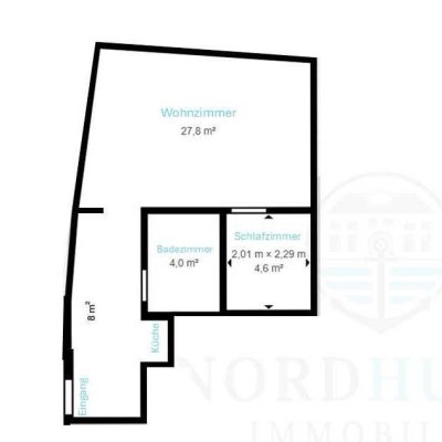 Zentrale 1,5-Zimmer-Wohnung im Altbau – ideal für Singles! (06)