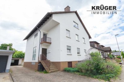 Winden / helle 4-Zimmer-Wohnung mit Garage, Balkon, Terrasse und Gartennutzung / ab sofort frei
