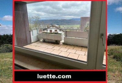 Vermietete 4 ½-Zi-ETW, Rheinblick, beliebte Lage Waldshut-Haspel, grosser Blk. + Terrasse, Grst, ...
