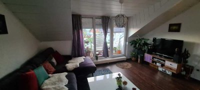 Gemütliche Dachgeschosswohnung mit Balkon
